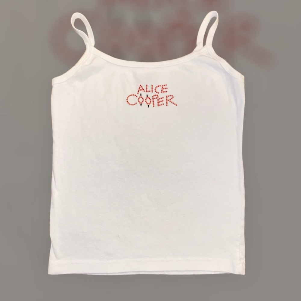 Vintage Alice Cooper tank top by Gaziani